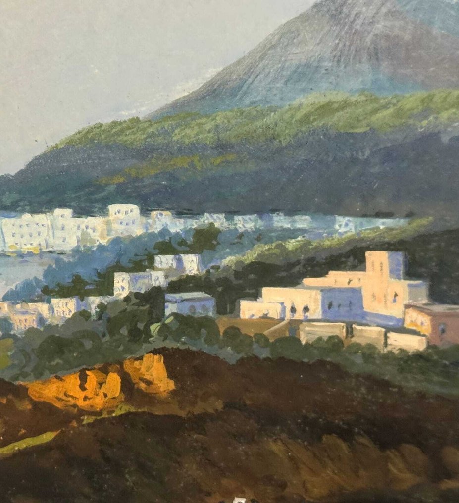 Italian school (XX) - Veduta di Ischia - NO RESERVE #4.3