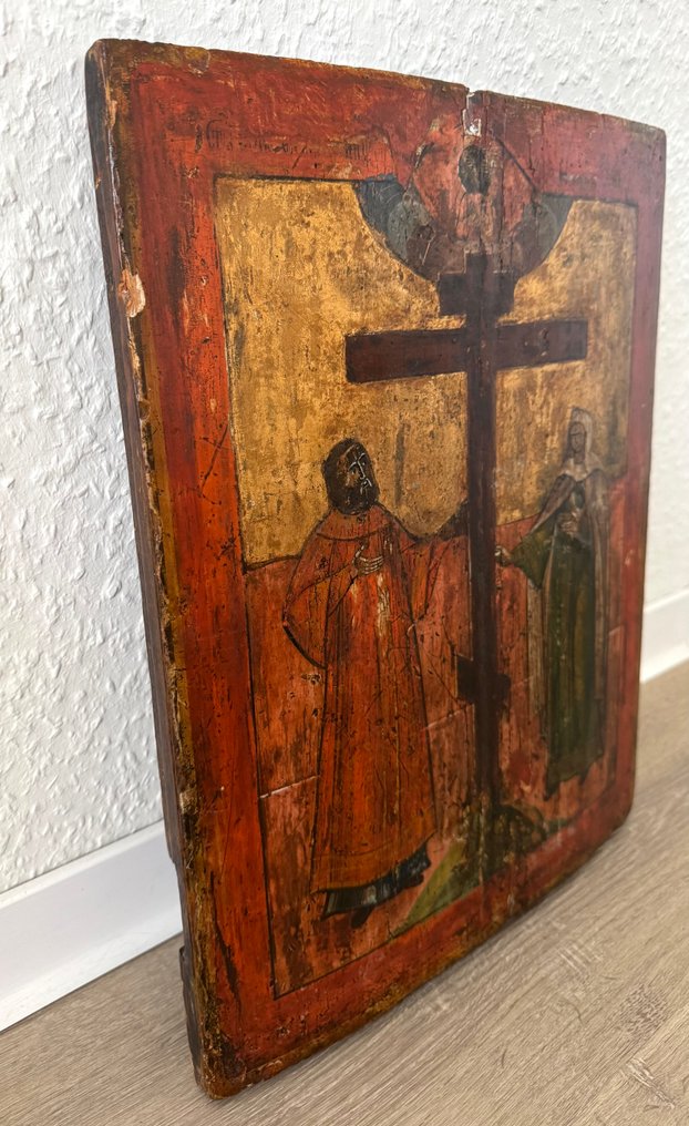 Ikon - Konstantin og Helena - Træ #1.0