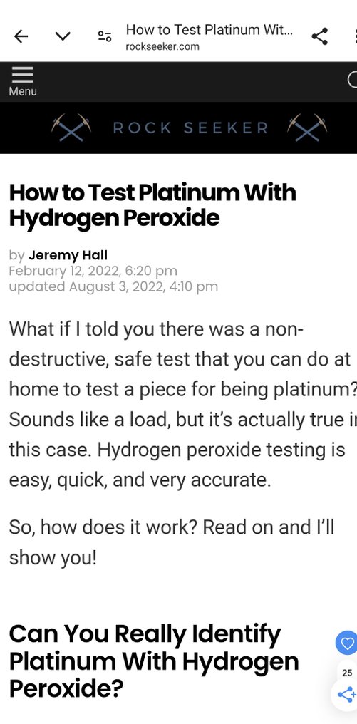 Platina Klump - Høyde: 9 mm - Bredde: 5 mm- 0.6 g #4.3