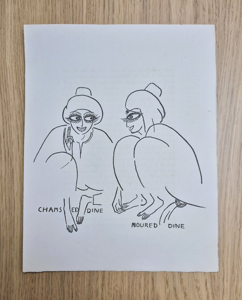 Kees Van Dongen (1877-1968) - Twee Arabische vrouwen - 1 Conte des 1001 Nuits #1.0