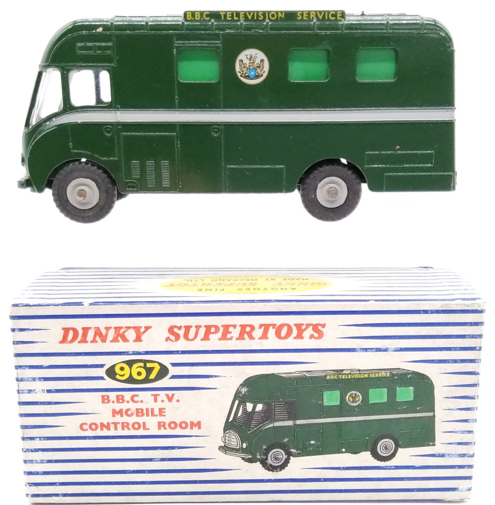 Dinky Toys 1:43 - Model van - 967 BBC TV Mobile Control Room #1.0