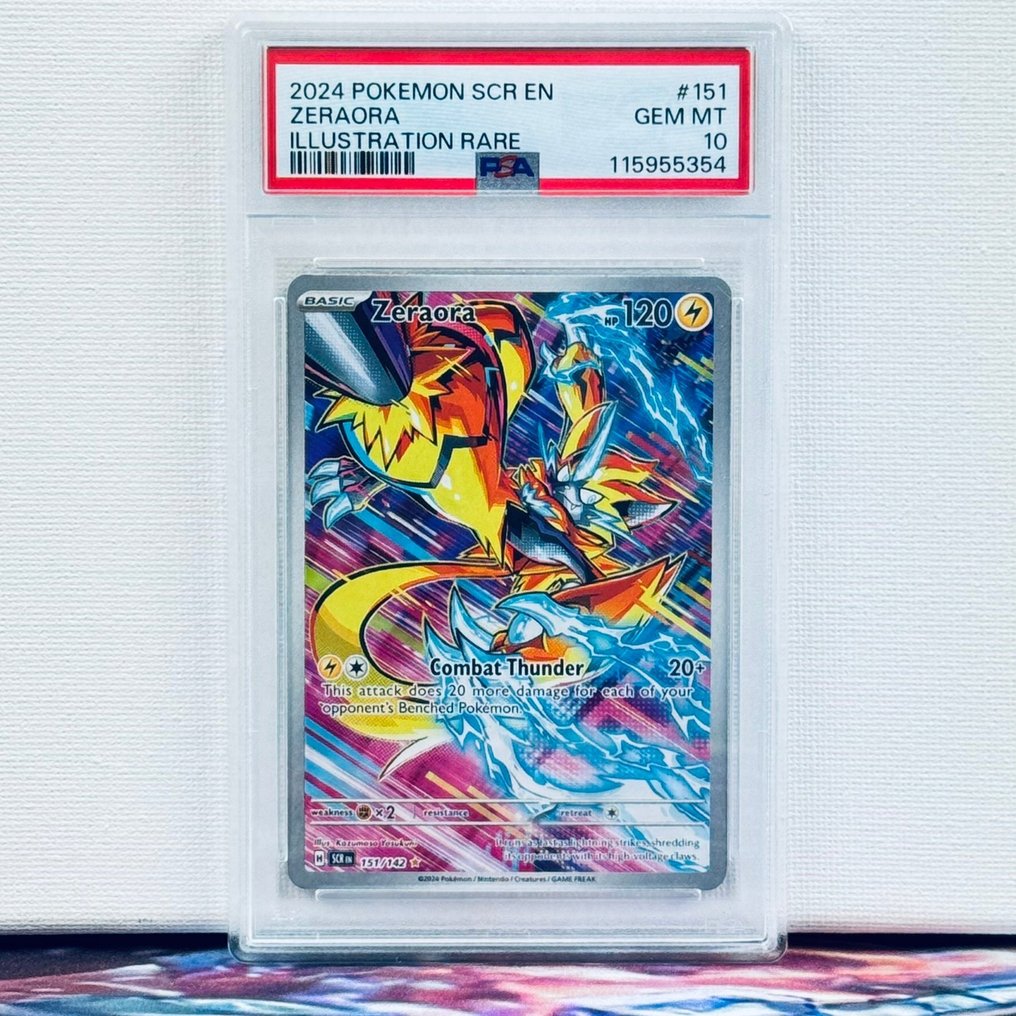 Pokémon Graded card - Zeraora 151 - Pokémon - PSA 10 #1.0
