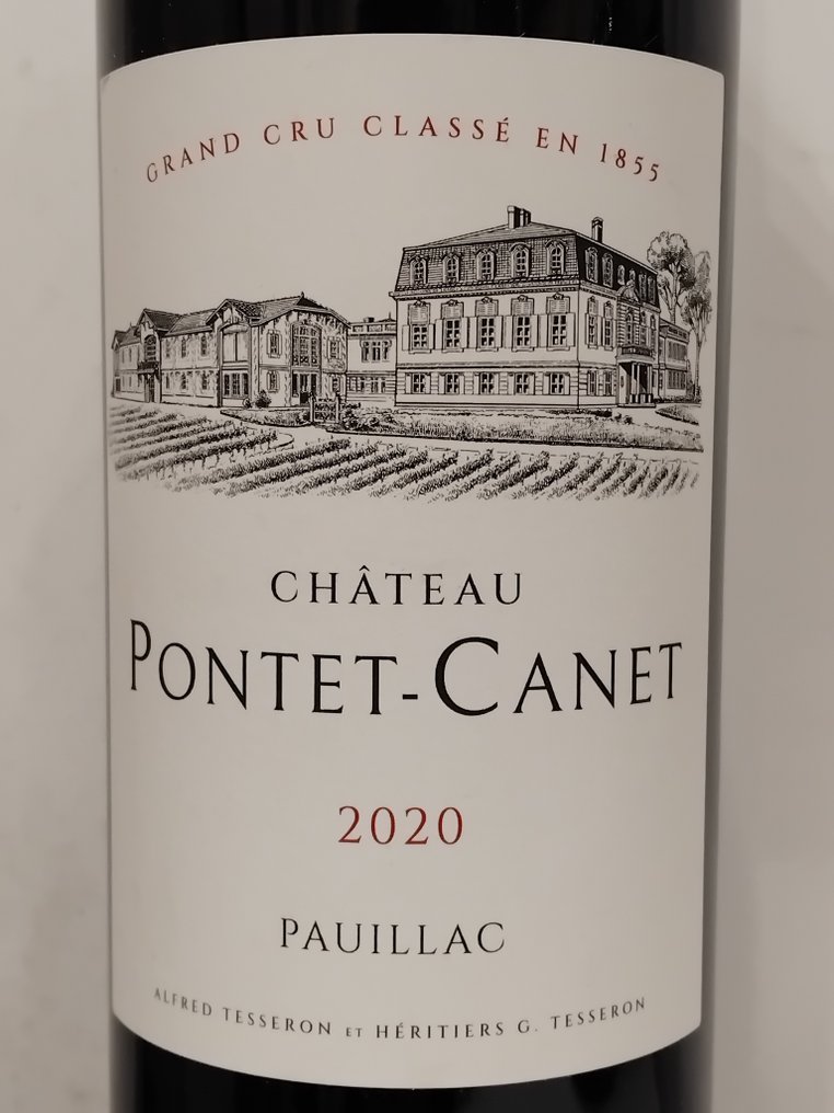 2020 Château Pontet-Canet - Pauillac 5ème Grand Cru Classé - 3 Flaskor (0,75L) #1.0