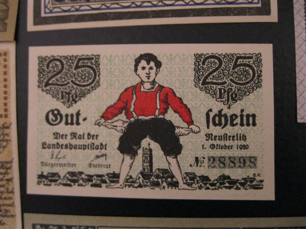 Alemanha. - 300 Notgeld Scheine - 1919/1925 (Sem preço de reserva) #1.0