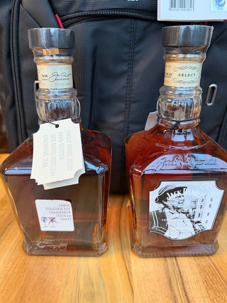 Jack Daniel's Single Barrel Select w/ backpack - 70cl - 2 buteleki #2.1