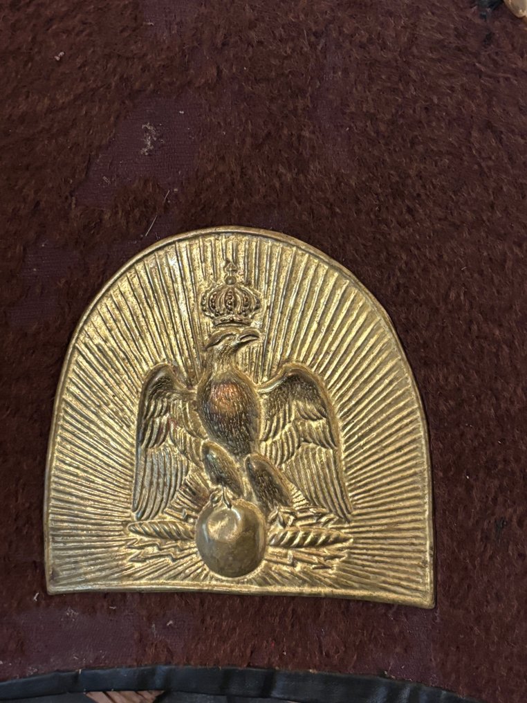 两个拿破仑时期的戏剧性贝雷帽，法国火枪兵风格 - 军用配件 #2.1