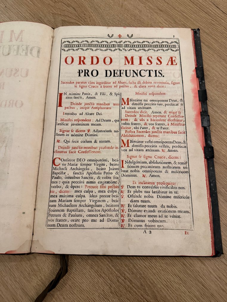 Gebrüder Veith  - Miss ae Defunctorum juxta Usum Ecclesiae Romanae - 1774 #1.0