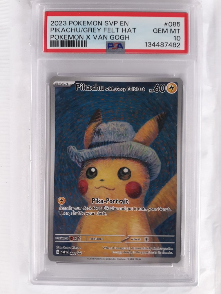 Pokémon - 1 Graded card - Pikachu 085 Promo-kort - PSA 10 - Scarlet & Violet #1.0
