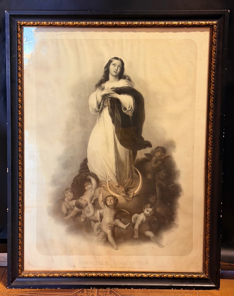 After Esteban Murillo - Inmaculada Concepción - 70 x 80 cm #1.0