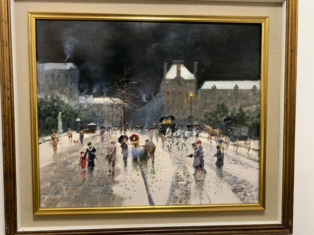 Francesco Tammaro (1939) - Notturno Parigino #4.3