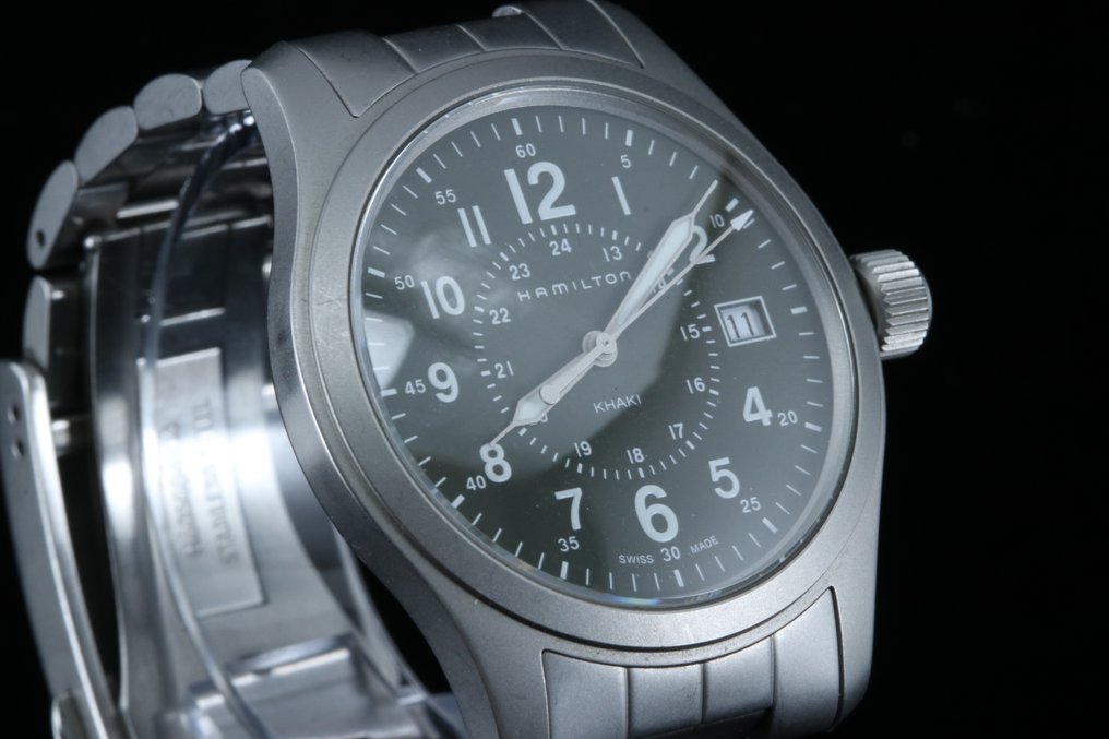 Hamilton - Khaki - Sin precio de reserva - H682010 - Hombre - 1990-1999  #2.1