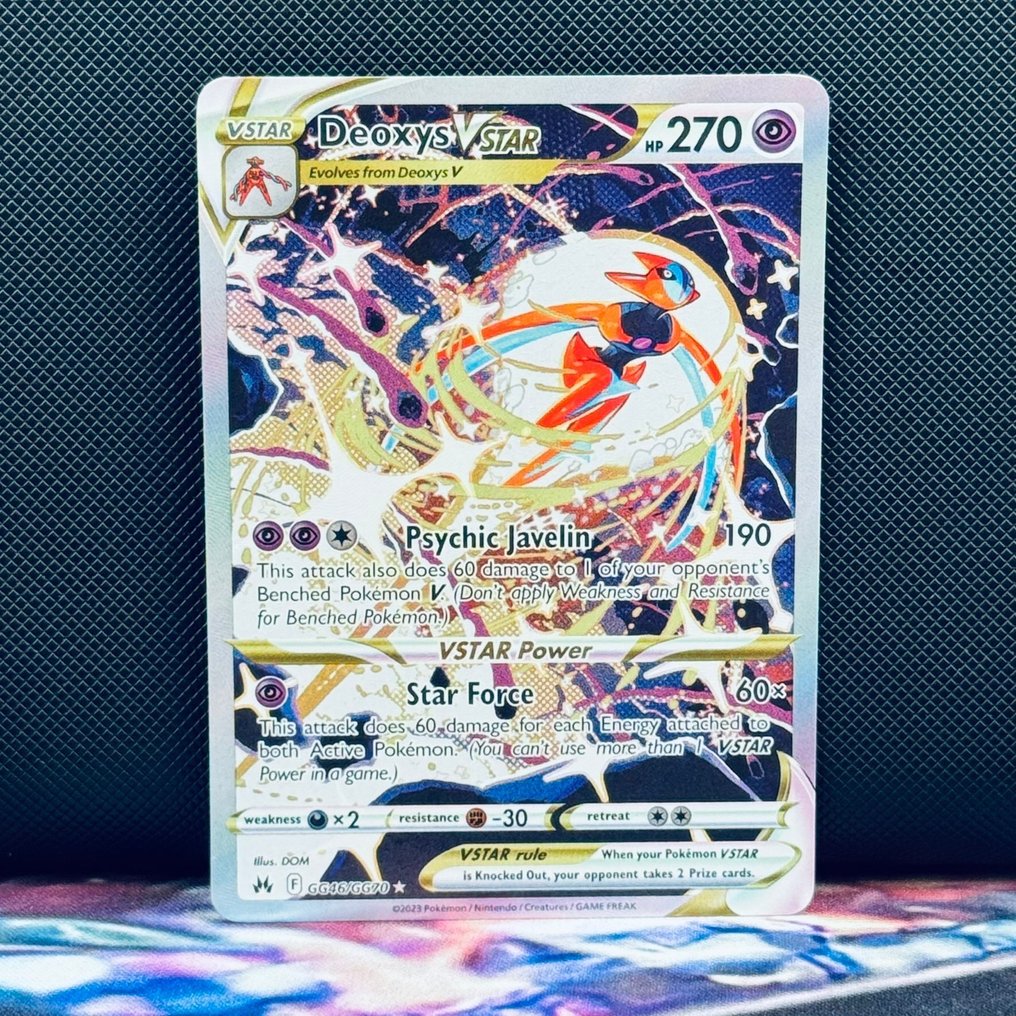 Pokémon Card - Deoxys GG46 - Pokémon #1.0