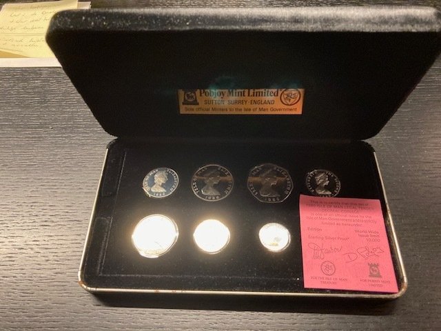 Île de Man. Mint set 1980 #4.3