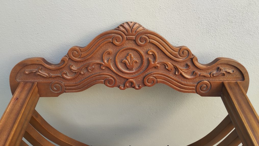 Krzesło - Twarde drewno - Sedia Savonarola #3.2