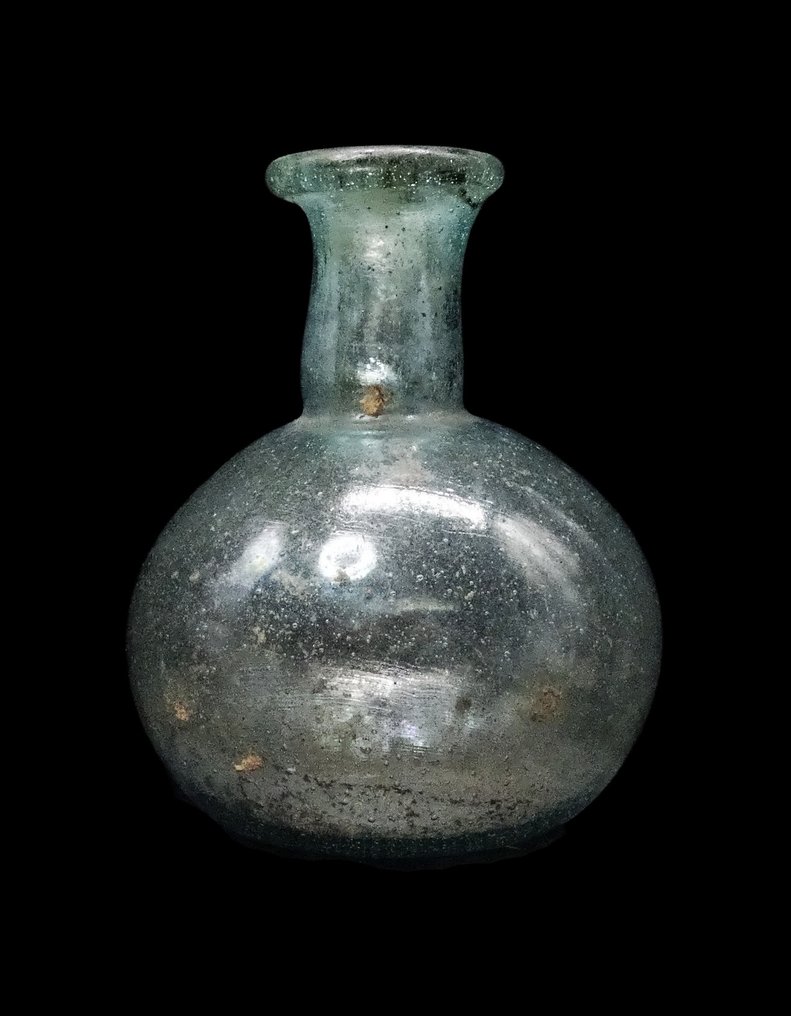 Romersk antikk - Romersk flakon med globulært legeme - 1. / 2. århundre e.Kr. #1.0