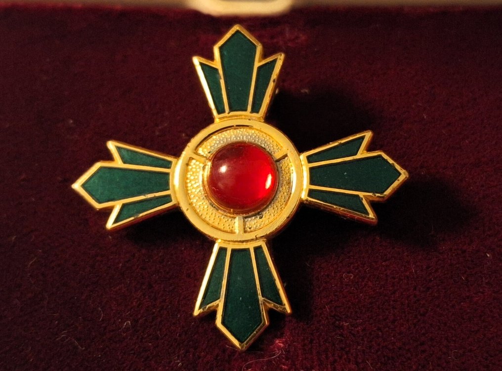 Japán - Érem - Three Orders 1st class of the Green Crosses of the Second World War #2.1
