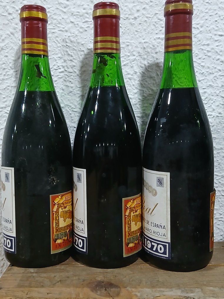 1970 C.V.N.E. Viña Real - Rioja Gran Reserva - 3 Flaschen (0,75 l) #4.3