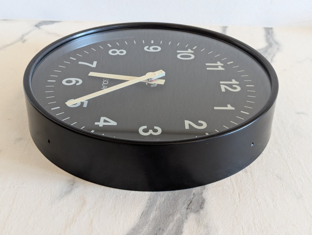 Ρολόι τοίχου - Solari -   Μέταλλο, Πλαστικό - 1960-1970 - Timac 30 #2.1