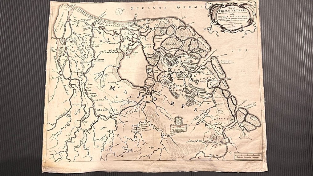 荷蘭 - 荷兰; Bernard Schotanus à Sterringa - Typus Frisiae Veteris - 1661-1680 #1.0