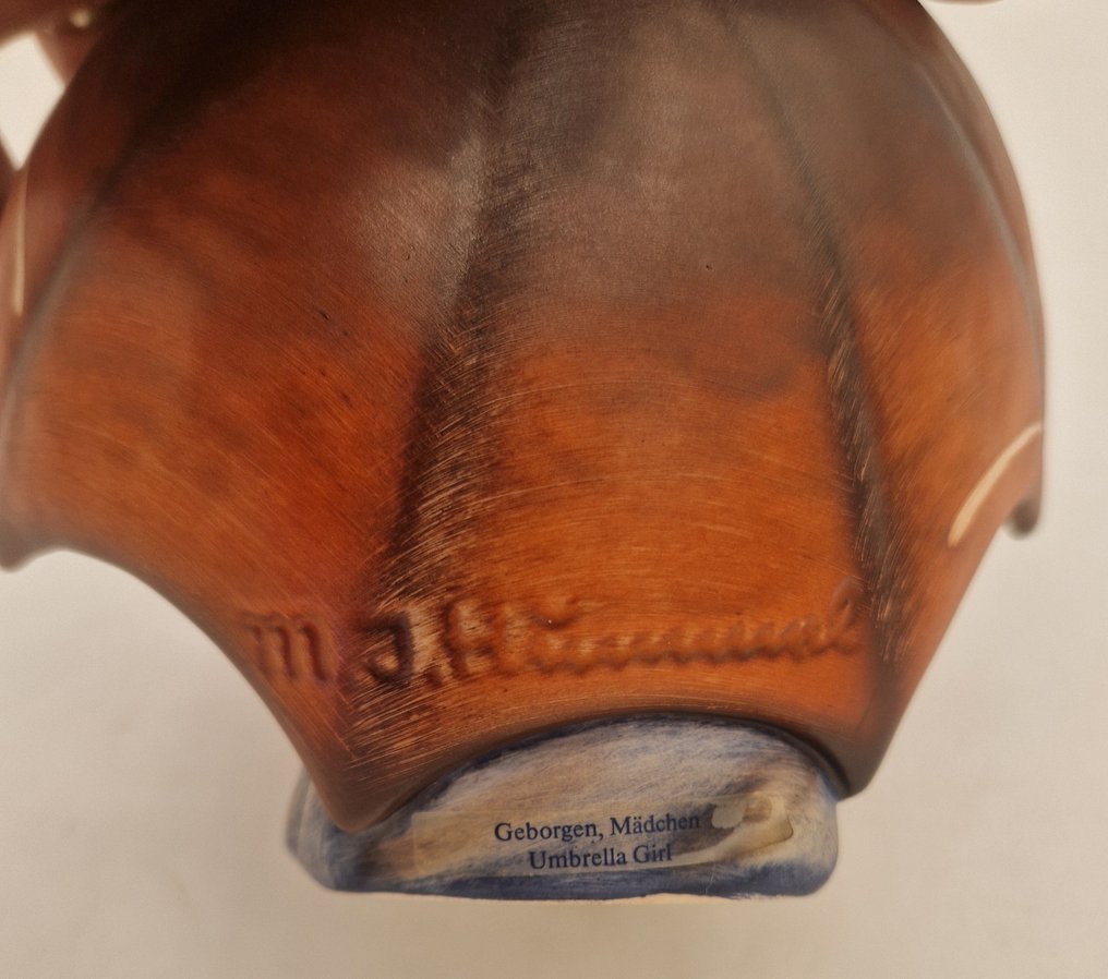 Goebel - Αγαλματίδιο, Umbrella Girl - 152/0 B Tmk7 - 12.8 cm - Πορσελάνη - 1957 #4.3