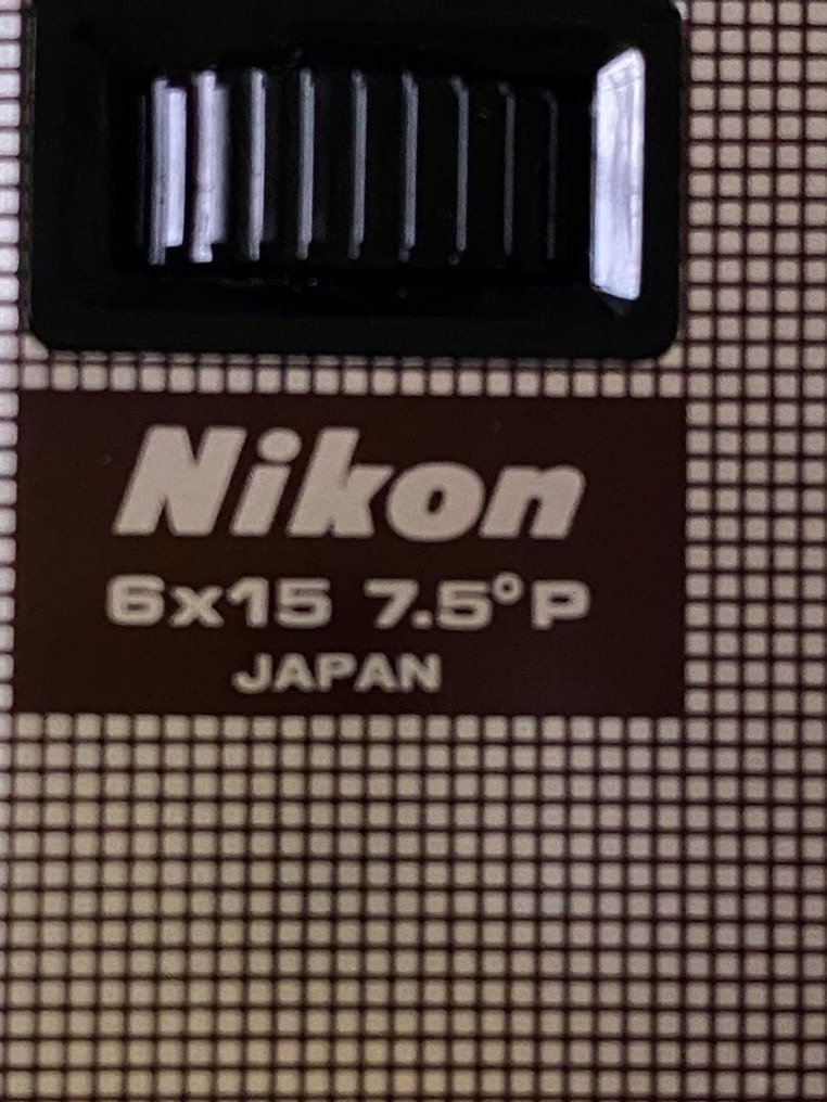 单眼 - 6×15 7.5°P - 1960-1970 - 日本 - Nikon - 紧凑型光学观察器 #2.1