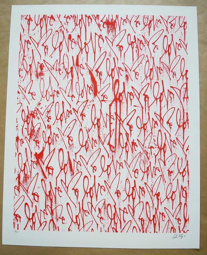 Curtis Kulig (1981 - Love me friday (red) #1.0