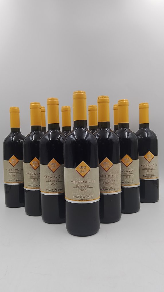 2000 Tenimenti D' Alessandro, Vescovo II - Toscana - 12 Botella (0,75 L) #2.1