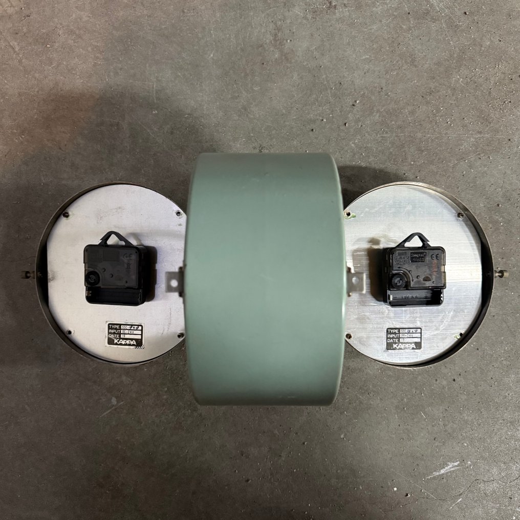 船钟 - Kappa -   钢, 玻璃 - 1980-1990 - 双面复古Maritiem #3.2