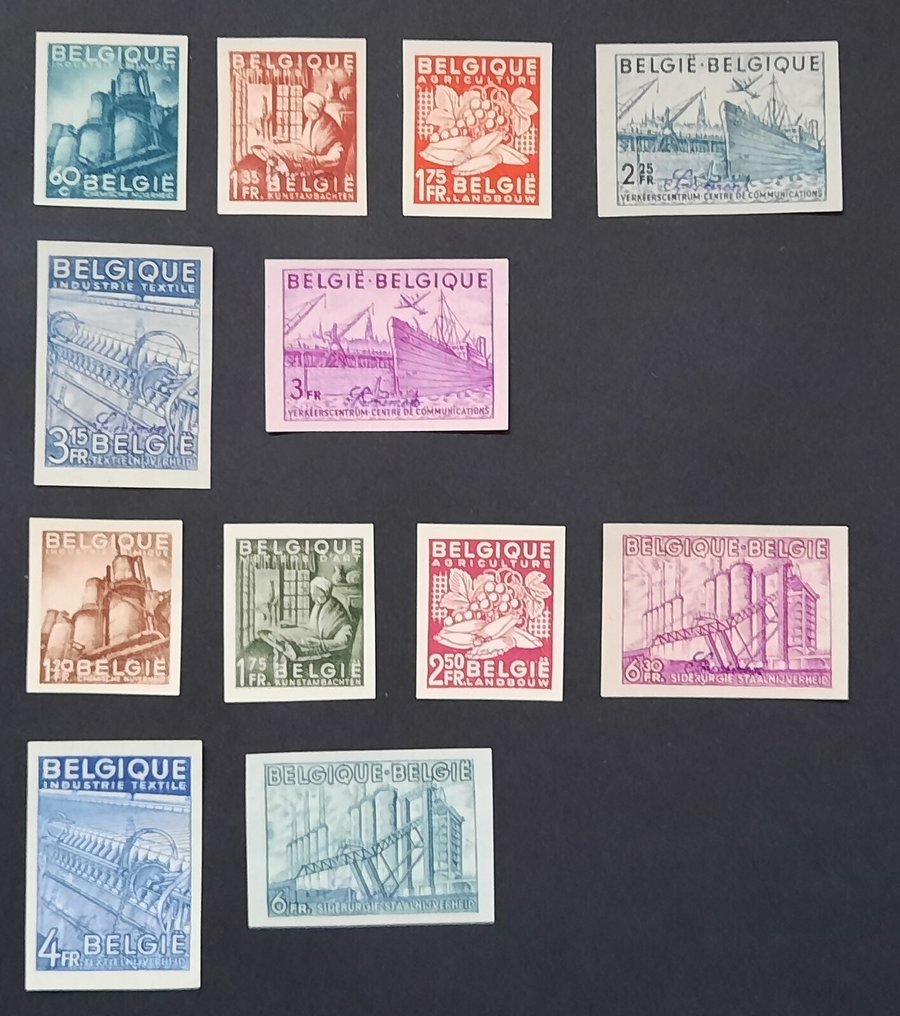 Belgia 1948 - Exportul belgian netaxat OBP 2026 € 330 #1.0