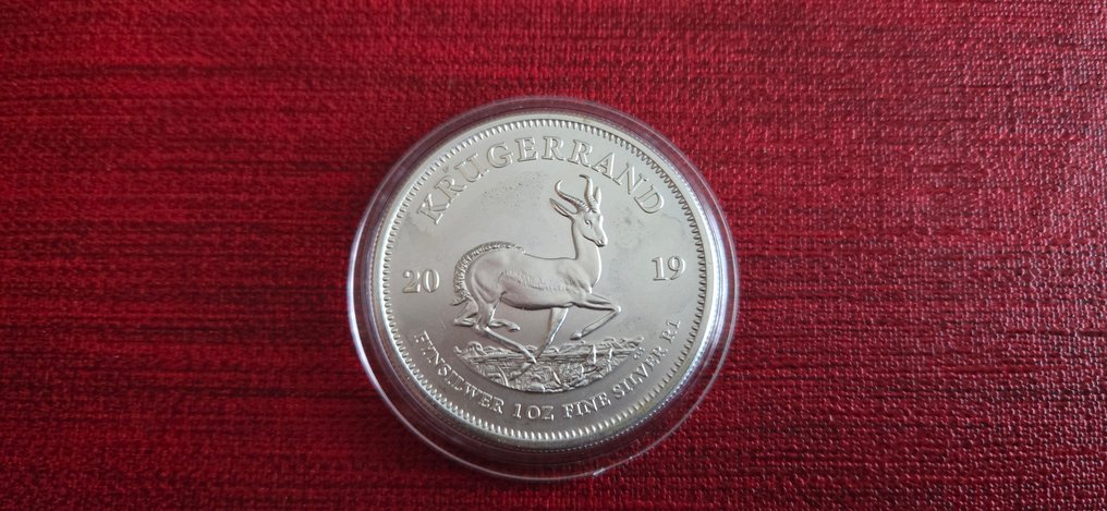南非. 1 Krugerrand 2019 Krugerrand Springbok (没有保留价) #1.0