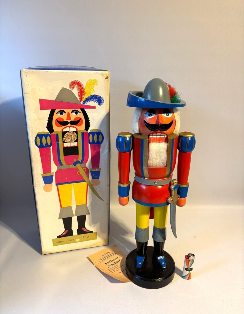 VEB Spanplattenwerk Gotha - Lohmüspan - Nutcracker - Musketeer - Wood - XXL nutcracker #2.1