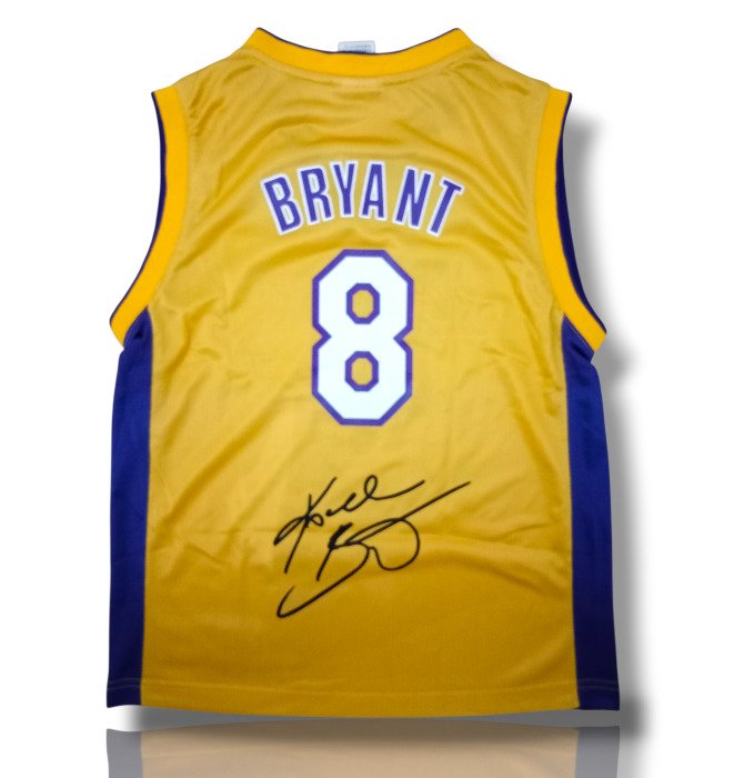 lakers edición especial firma impresa - 國家籃球協會 - Kobe Bryant - 2000 - 籃球運動衫 #1.0