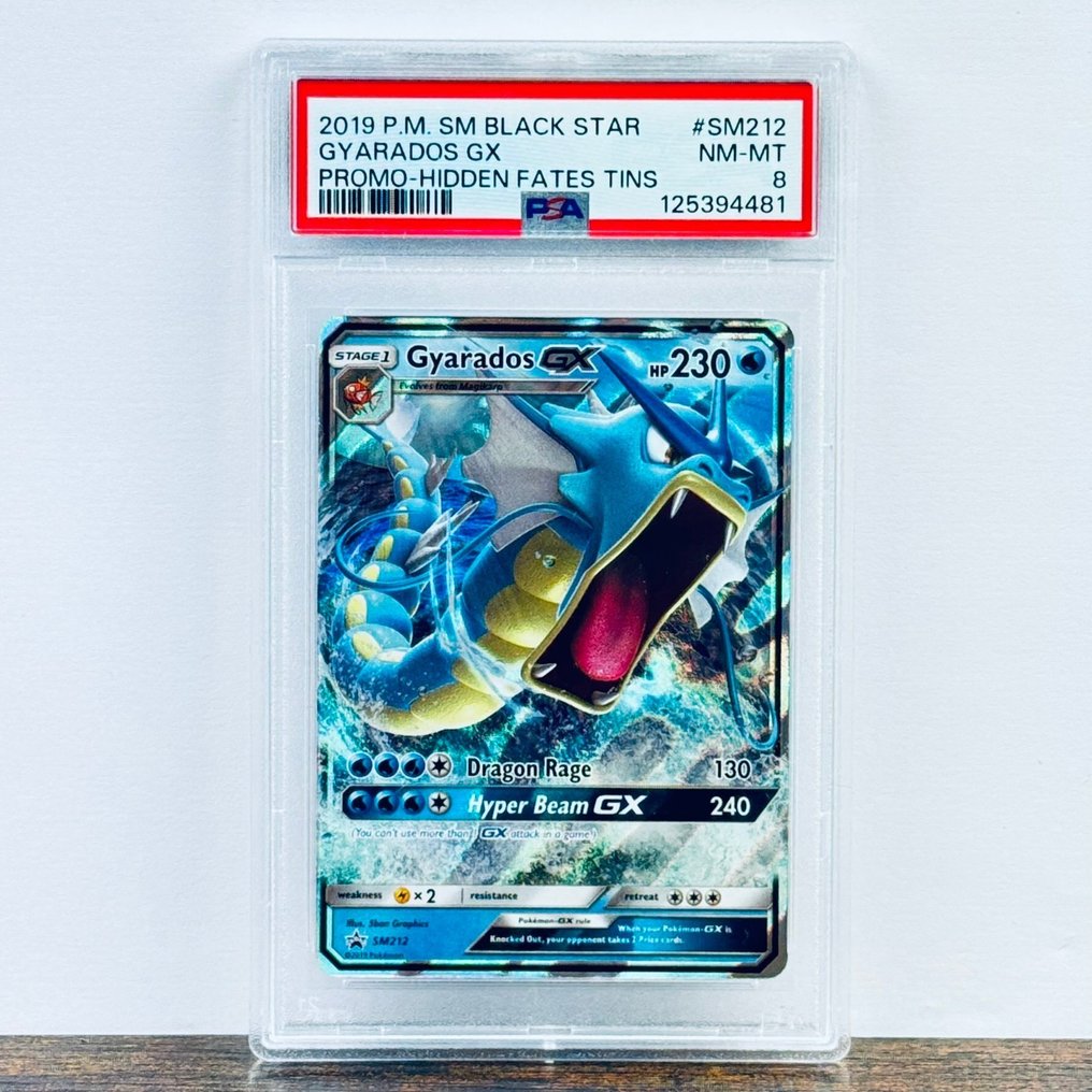 Pokémon Graded card - Léviator SM212 - Pokémon - PSA 8 #1.0