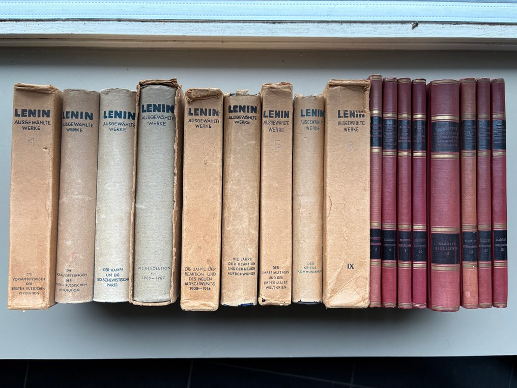 Lenin ea - Lenin Ausgewählt & Marxistische Bibliothek - 1927 #1.0