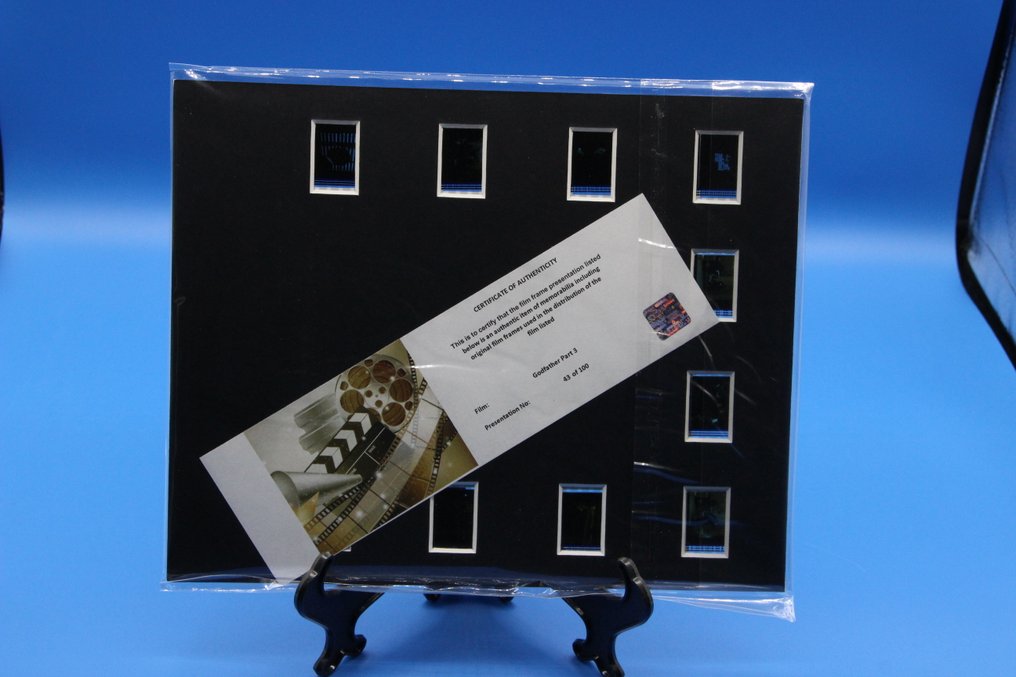 The Godfather Part III - Filmcell Display with COA - Limited and Numbered Edition (Only 100) - Al Pacino #4.3