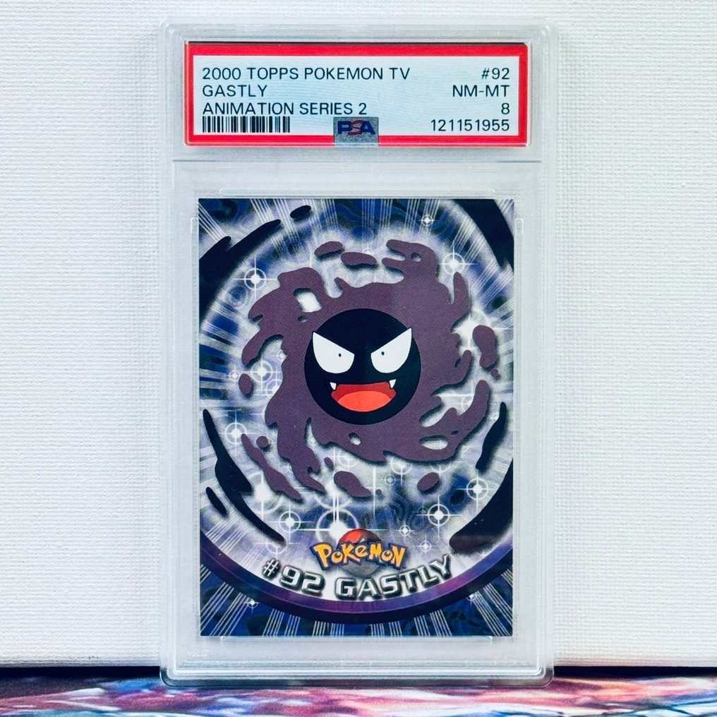 Pokémon Graded card - Gastly 92 - Pokémon - PSA 8 #1.0