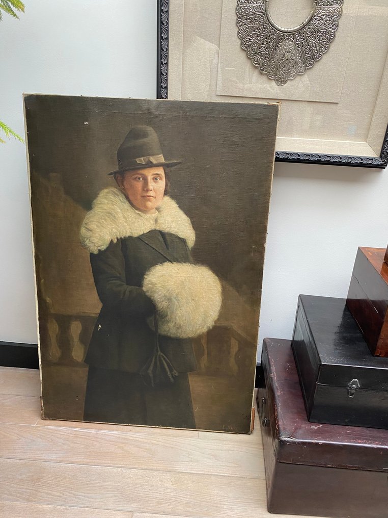 L. Martin (XIX-XX) - Portret barones #4.3