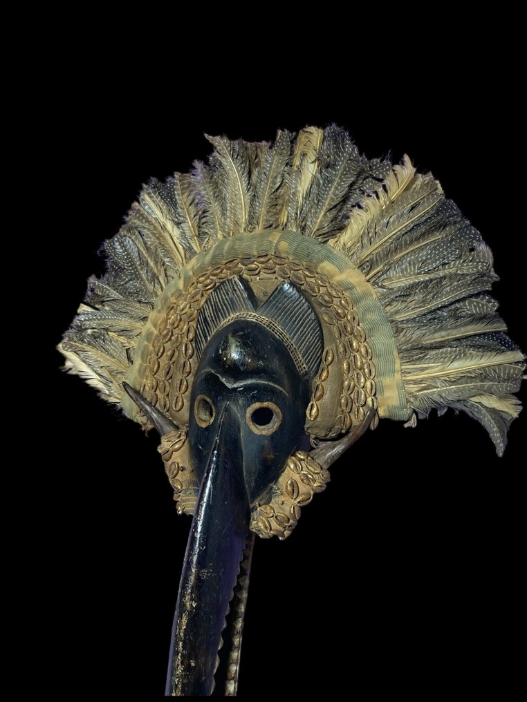 Masque Mahou 90厘米 - Dan - 象牙海岸  (没有保留价) #4.3