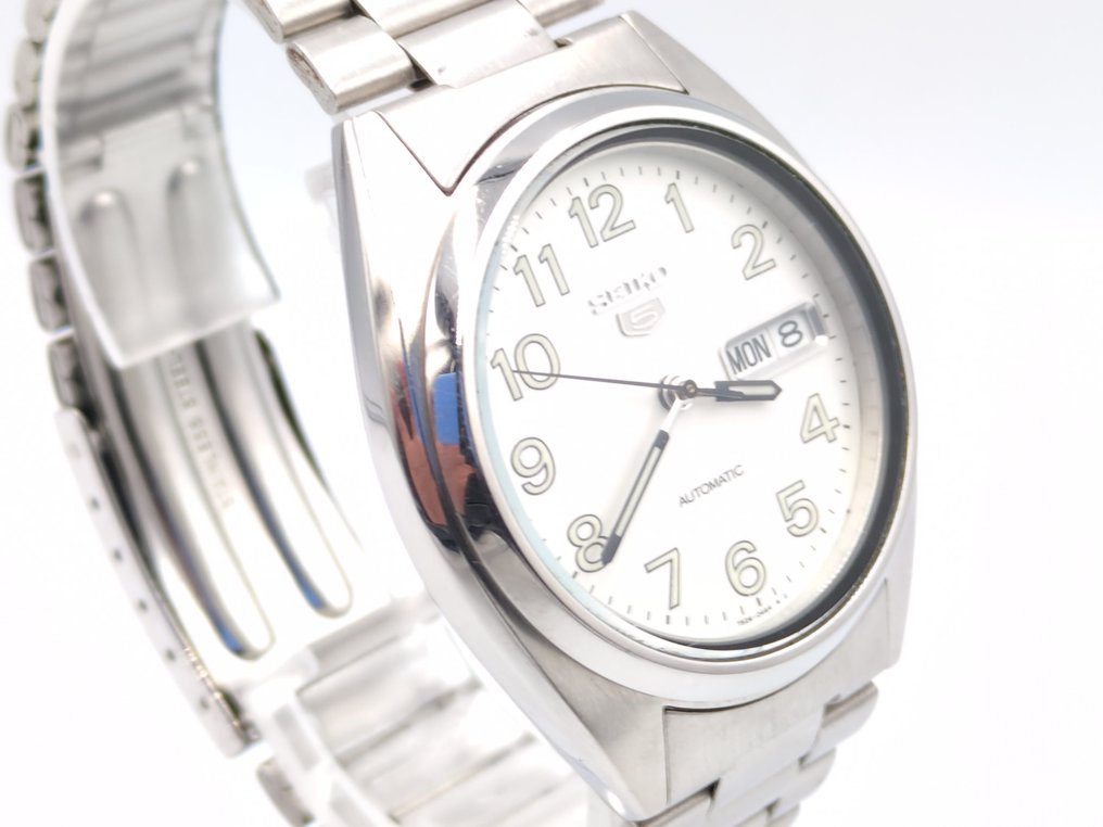 Seiko - Seiko 5 Automatic Day-Date - χωρίς τιμή ασφαλείας - 7S26-3180 - Άνδρες - 2010-2020  #1.0