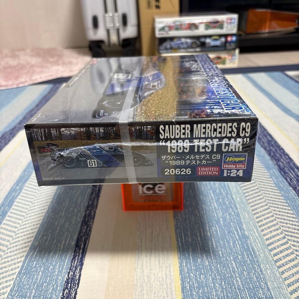 Hasegawa - Αυτοκίνητο μοντελισμού - Sauber Mercedes C9 “1989 Test Car” — 1:24 Scale Limited Edition Plastic Model Kit #4.3