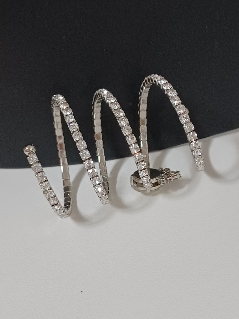 Miu Miu - Synthetischer Edelstein - Silberplattierung - Armband #2.1