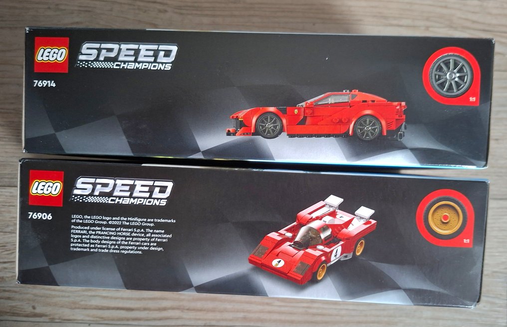 LEGO Set - Speed Champions - Ferrari 812 Competizione; 1970 Ferrari 512 M #3.2
