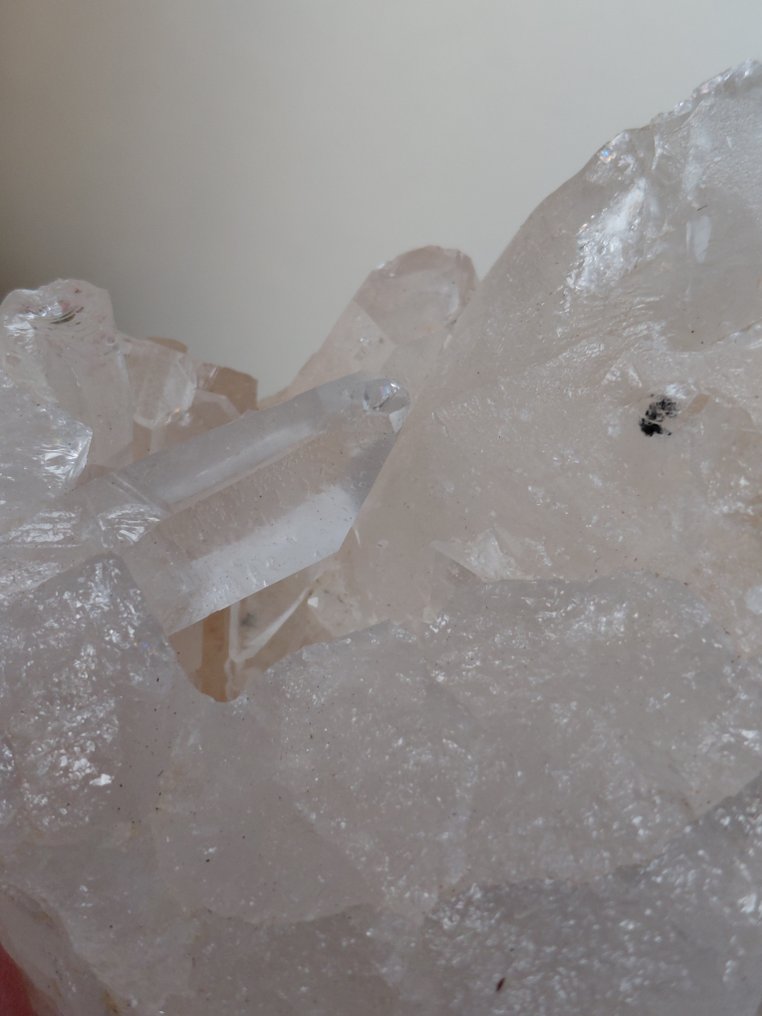 Beautiful large XXL solid quartz crystal cluster - Height: 13 cm - Width: 23 cm- 5.5 kg #2.1