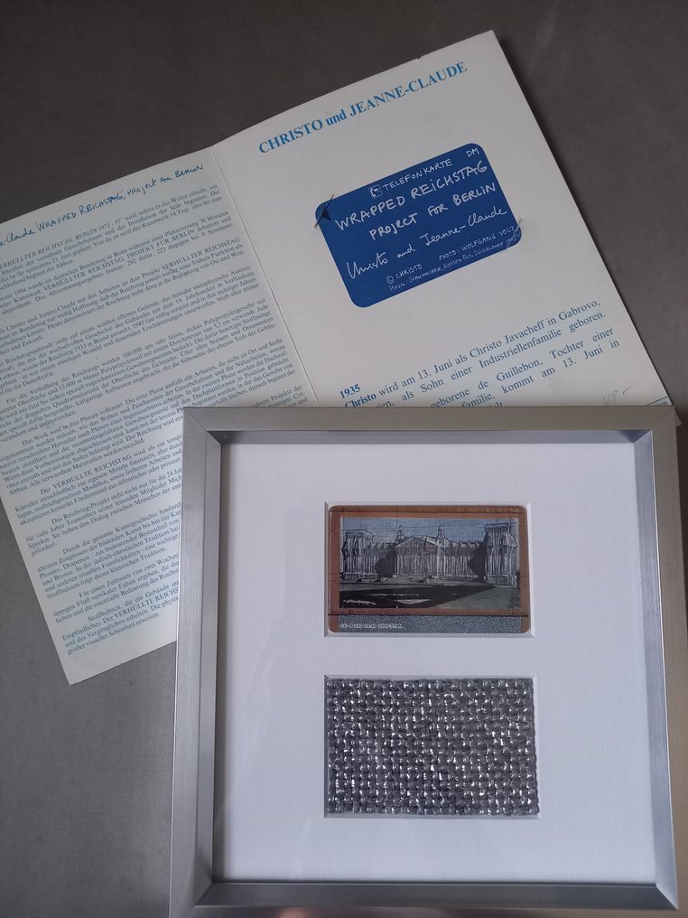 Christo & Jeanne-Claude (1935-2020) - Wrapped Reichstag #1.0