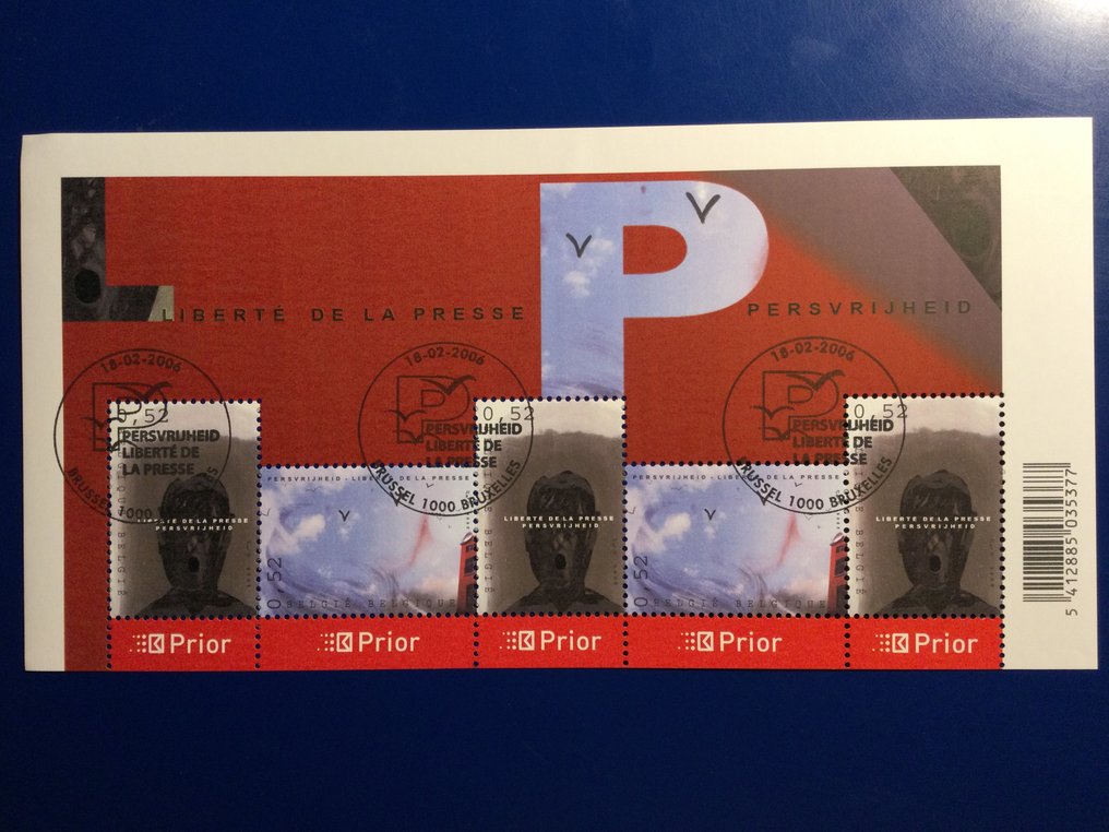 Belgia  - Belgijski CTO blokuje - cob #2.1