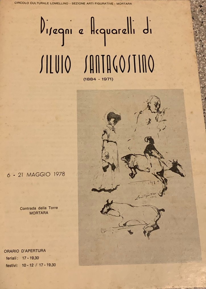 Silvio Santagostino (1884-1971) - Senza Titolo #3.2