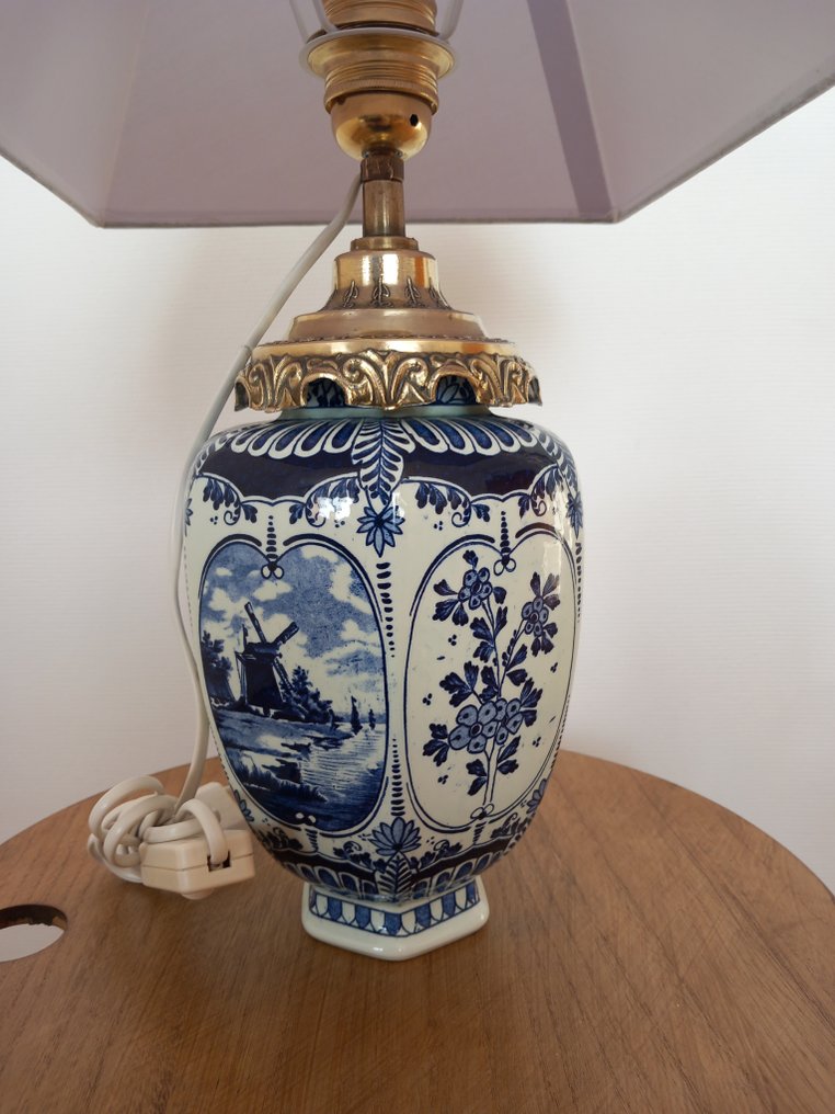 Royal Sphinx by Boch - delfts - 床頭檯燈 - 瓷器 #4.3