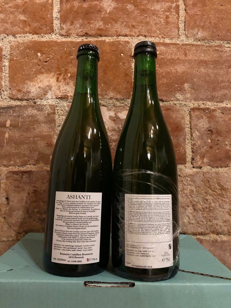 Cantillon - Ashanti 2025 & Iris 2019 - 75 cl -   2 flaschen  #1.0