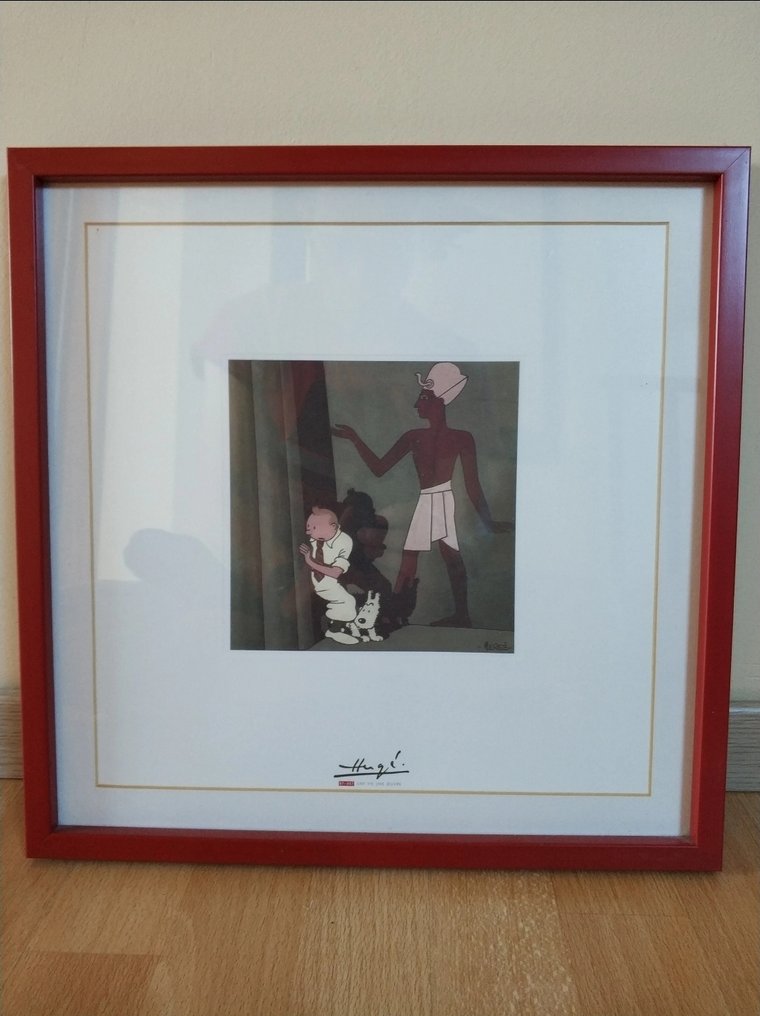 Tintin - Les Cigares du Pharaon - 1 Giclée - Περιορισμένη έκδοση - 1934/2006 #1.0