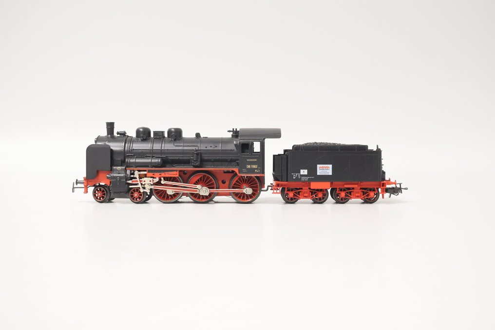 Märklin H0轨 - 3098 - 带煤水车的蒸汽机车 (1) - BR38 'märklin 特别行驶' - DRG #3.2